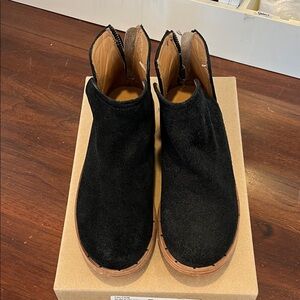 Black Suede Ankle Boots